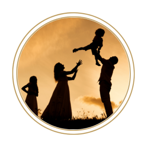 family silhouette |Peek Family Law | Family Law Paducah KY